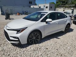 Salvage cars for sale at Opa Locka, FL auction: 2024 Toyota Corolla SE