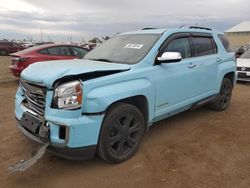 Salvage cars for sale at Brighton, CO auction: 2017 GMC Terrain SLT