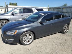 Salvage cars for sale from Copart Arlington, WA: 2015 Volvo S60 Premier