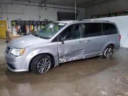 Salvage cars for sale from Copart Candia, NH: 2017 Dodge Grand Caravan SXT