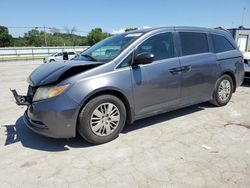 Salvage cars for sale at Lebanon, TN auction: 2015 Honda Odyssey LX