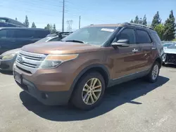 Salvage cars for sale at Rancho Cucamonga, CA auction: 2012 Ford Explorer XLT