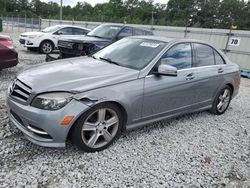 Vehiculos salvage en venta de Copart Loganville, GA: 2011 Mercedes-Benz C 300 4matic