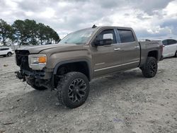 Salvage cars for sale at Loganville, GA auction: 2015 GMC Sierra K1500 SLT