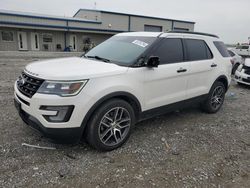 Salvage cars for sale at Earlington, KY auction: 2017 Ford Explorer Sport