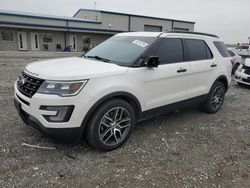 Ford Explorer Sport salvage cars for sale: 2017 Ford Explorer Sport