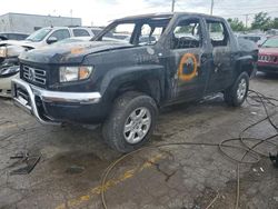 Salvage cars for sale from Copart Chicago Heights, IL: 2007 Honda Ridgeline RTL