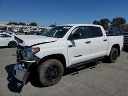 Salvage cars for sale at Sacramento, CA auction: 2021 Toyota Tundra Crewmax SR5