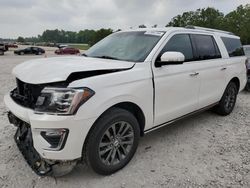 Carros salvage sin ofertas aún a la venta en subasta: 2019 Ford Expedition Max Limited