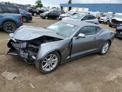 Salvage cars for sale at Woodhaven, MI auction: 2022 Chevrolet Camaro LS