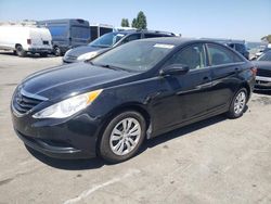 Salvage cars for sale at Hayward, CA auction: 2012 Hyundai Sonata GLS