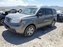 Honda Pilot LX salvage cars for sale: 2012 Honda Pilot LX