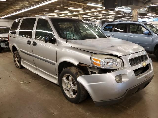 2008 Chevrolet Uplander Incomplete