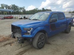 2016 Ford F150 Supercrew en venta en Spartanburg, SC