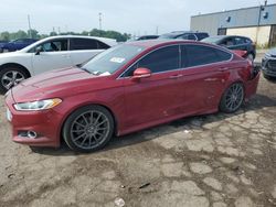 Ford salvage cars for sale: 2013 Ford Fusion Titanium