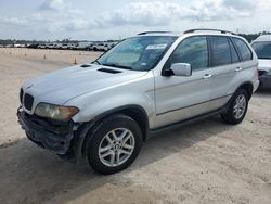Salvage cars for sale at Houston, TX auction: 2006 BMW X5 3.0I