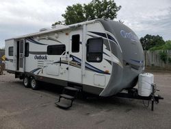Keystone Travel Trailer salvage cars for sale: 2012 Keystone Travel Trailer
