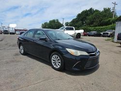 Salvage cars for sale at Oklahoma City, OK auction: 2015 Toyota Camry LE