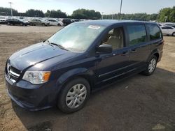 Salvage cars for sale at East Granby, CT auction: 2015 Dodge Grand Caravan SE