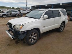 Salvage cars for sale from Copart Colorado Springs, CO: 2008 Toyota 4runner Limited