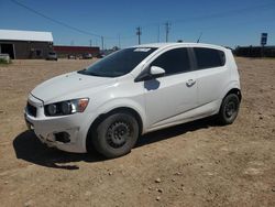 Chevrolet Sonic ls salvage cars for sale: 2013 Chevrolet Sonic LS