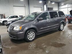 Vehiculos salvage en venta de Copart Ham Lake, MN: 2015 Chrysler Town & Country Touring