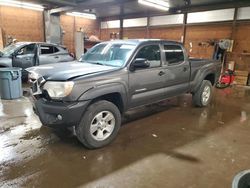 Salvage cars for sale at Ebensburg, PA auction: 2013 Toyota Tacoma Double Cab Long BED