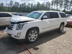 2017 Cadillac Escalade ESV Premium Luxury en venta en Harleyville, SC