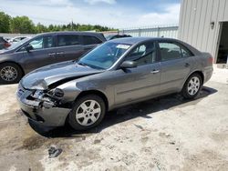 Salvage cars for sale at Franklin, WI auction: 2010 Hyundai Sonata GLS