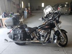 Salvage motorcycles for sale at Columbus, OH auction: 2006 Harley-Davidson Flstci