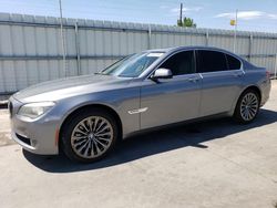 Salvage cars for sale at Littleton, CO auction: 2012 BMW 740 I