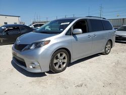Salvage cars for sale at Haslet, TX auction: 2011 Toyota Sienna Sport