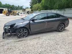 Salvage cars for sale at auction: 2015 Chrysler 200 S