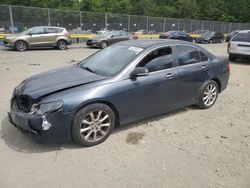 Salvage cars for sale at Waldorf, MD auction: 2007 Acura TSX