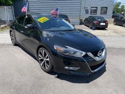 Nissan Maxima 3.5s salvage cars for sale: 2018 Nissan Maxima 3.5S