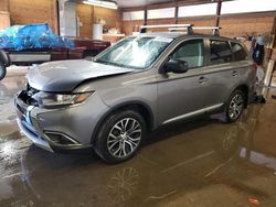 Salvage cars for sale at Ebensburg, PA auction: 2018 Mitsubishi Outlander SE