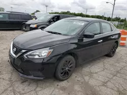 Salvage cars for sale from Copart Indianapolis, IN: 2018 Nissan Sentra S