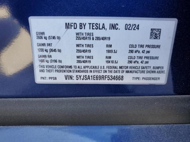 2024 Tesla Model S