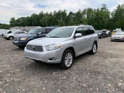 Toyota Highlander Hybrid Limited Vehiculos salvage en venta: 2010 Toyota Highlander Hybrid Limited