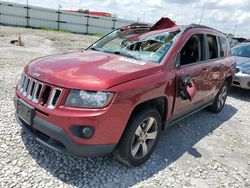 Jeep Compass salvage cars for sale: 2017 Jeep Compass Latitude