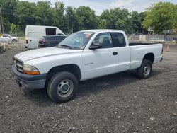 Salvage trucks for sale at Finksburg, MD auction: 2001 Dodge Dakota
