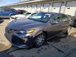 Toyota Camry l salvage cars for sale: 2018 Toyota Camry L