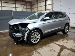 Salvage cars for sale at Columbia Station, OH auction: 2024 Ford Edge Titanium