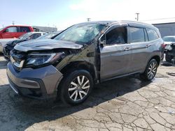 Salvage cars for sale at Chicago Heights, IL auction: 2019 Honda Pilot EX