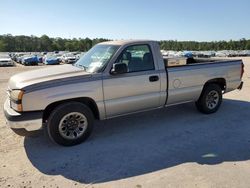 Salvage cars for sale at Harleyville, SC auction: 2006 Chevrolet Silverado C1500