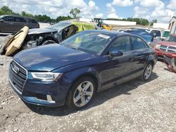 Salvage cars for sale at Hueytown, AL auction: 2018 Audi A3 Premium