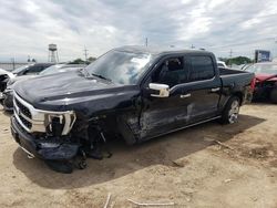 Salvage cars for sale at Dyer, IN auction: 2021 Ford F150 Supercrew