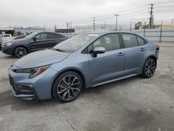 Toyota salvage cars for sale: 2021 Toyota Corolla SE