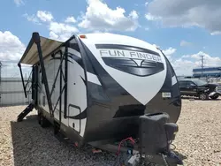 Salvage trucks for sale at Grand Prairie, TX auction: 2020 Funf Travel Trailer