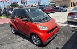 Smart Fortwo salvage cars for sale: 2008 Smart Fortwo Pure